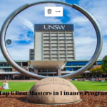 Top 6 Best Masters in Finance Programs