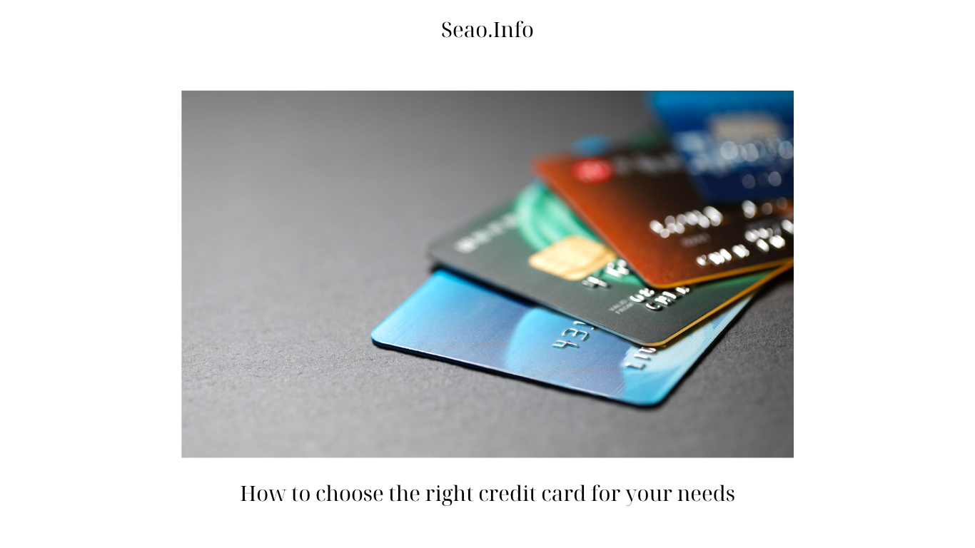 By following the comprehensive guide provided in this article, you can know How to choose the right credit card for your needs navigate the selection process with confidence and choose a credit card that empowers you to achieve your financial goals.